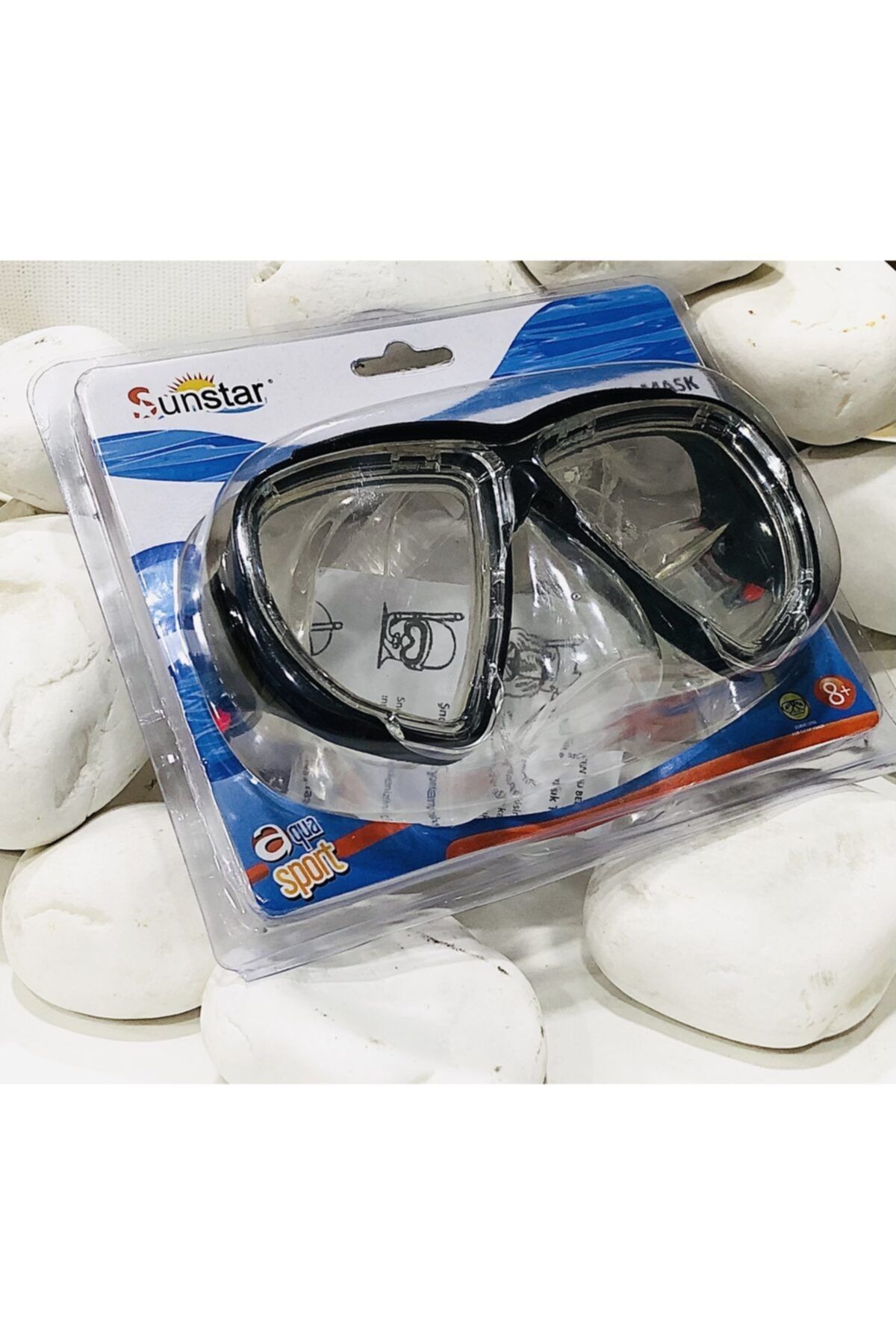 Sunstar-Sa03y122 M122a Diving Mask - Clam Shell 4