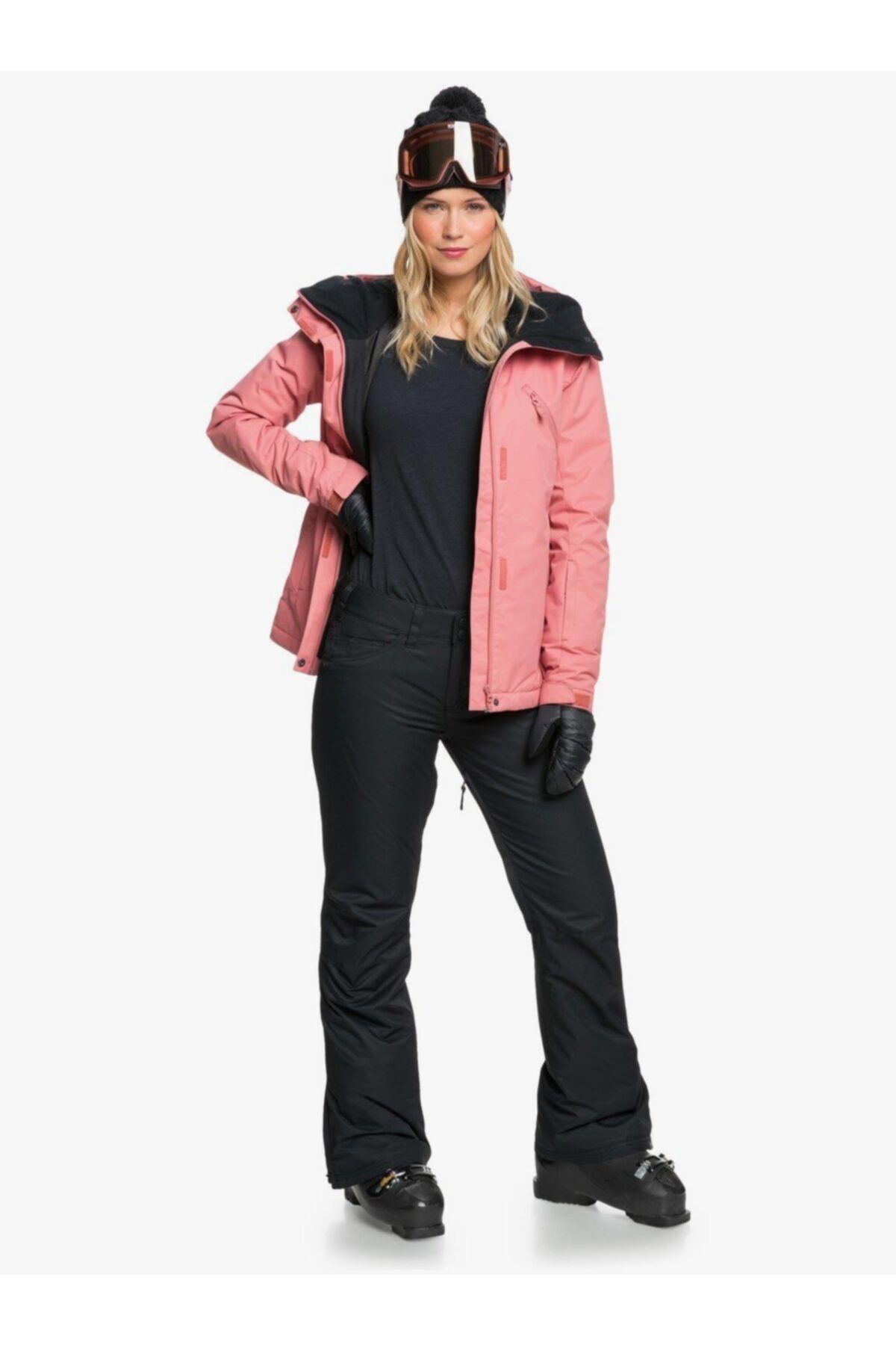 Roxy BACKYARD J SNPT YKK0 Siyah Kadın Kayak Pantalonu 101068359 Fiyatı,  Yorumları - Trendyol