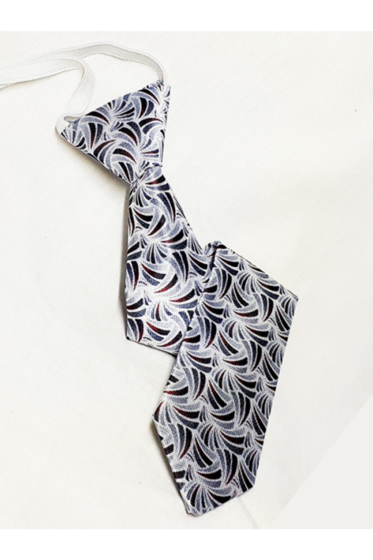 کراوات مردانه آبی سرمه ای GallanD | 02GD0001 اورجینال - تصویر 3