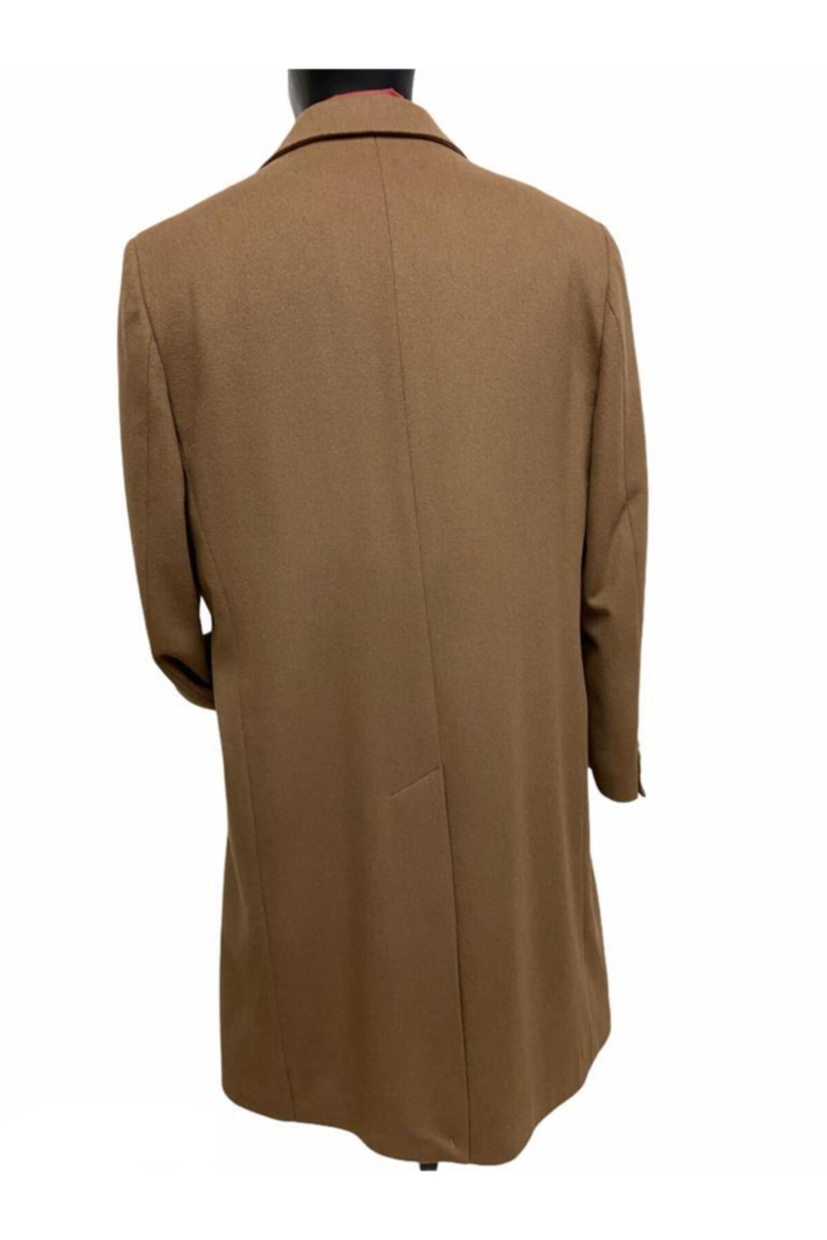 MİXLİNE  Camel Ceket Yaka Palto - Görsel 3