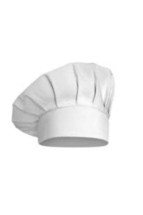 Aşçı Şapkası Mantar Kep (Beyaz) MK03