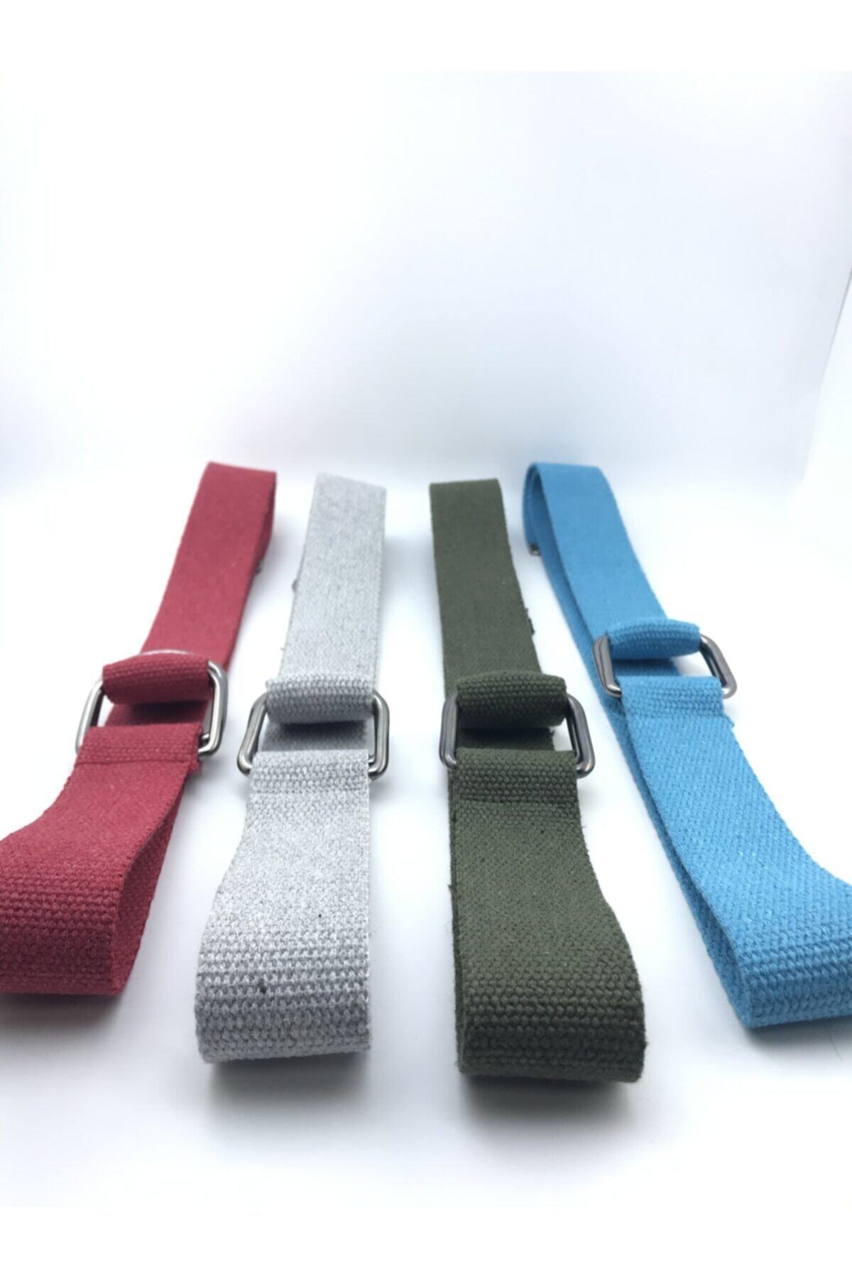 کمربند مردانه قرمز Elegans Giyim Aksesuar | KMR1046 اورجینال - تصویر 2