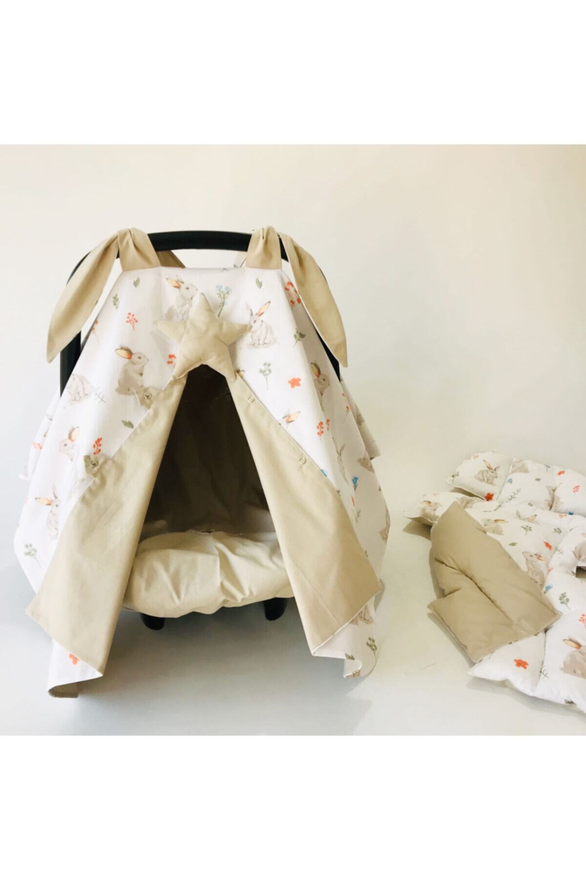 Atölye Eda Exclusive Puset Örtüsü Minderi Çarşafı 3 Parça fotoğrafı 3 (önizleme)