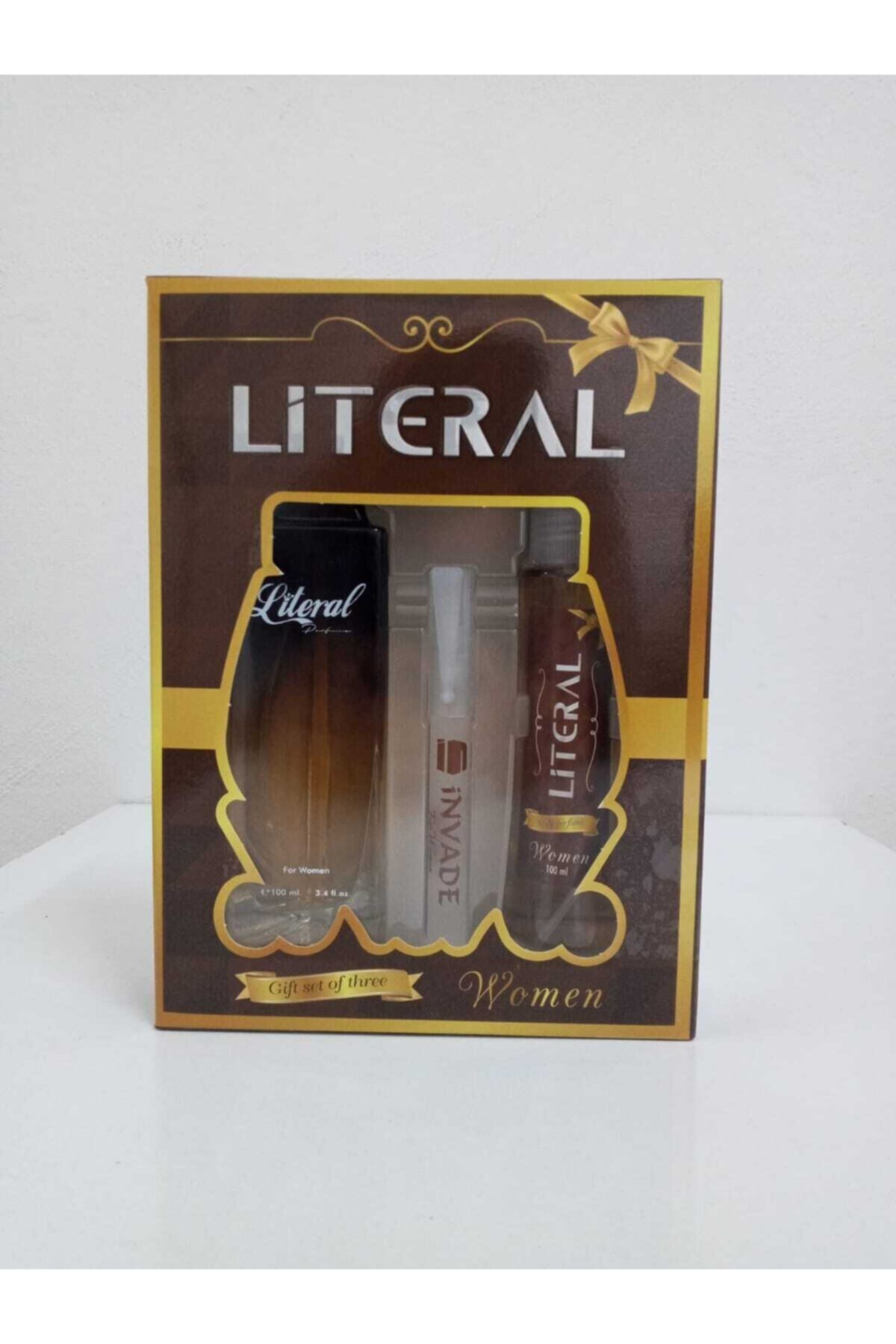 LİTERAL Literal Edt 150 ml Kadın Parfüm Set 3'lü FRT123819210909