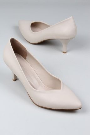 Klasik 5 Cm Çivi Ince Topuklu Kadın Stiletto Ayakkabı 40026