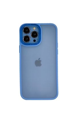 Iphone 13 Pro Max Uyumlu Kamera Metal Çerçeve Seri Arka Koruma - Turkuaz TY-10961