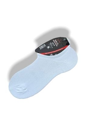 Erkek Görünmez Sneakers Çorap 6 Adet TPK3636-BEYAZ