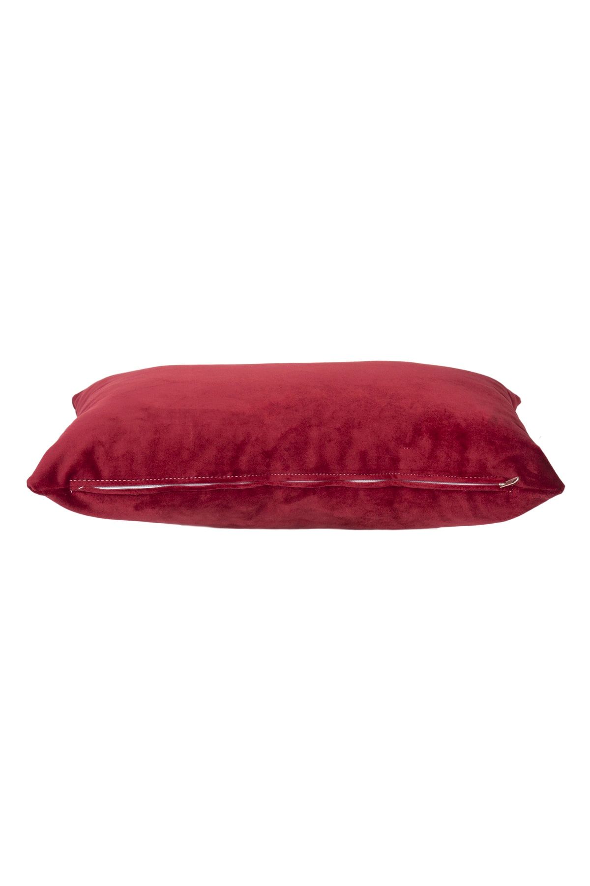 RENKLİ EV TASARIM-35X50 cm Claret Red Throw Pillow Cover - Comfortable Cut 3