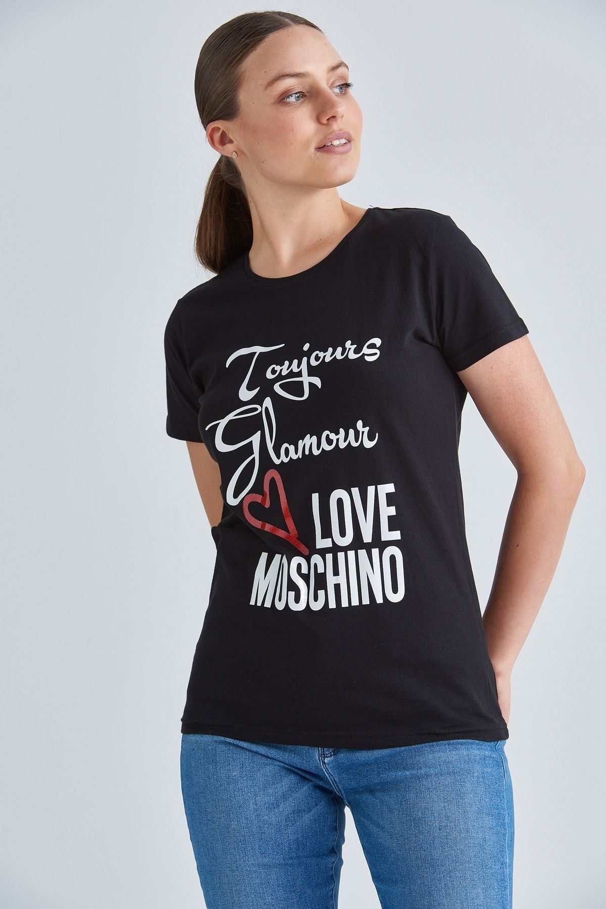 Love moschino shirt dames discount