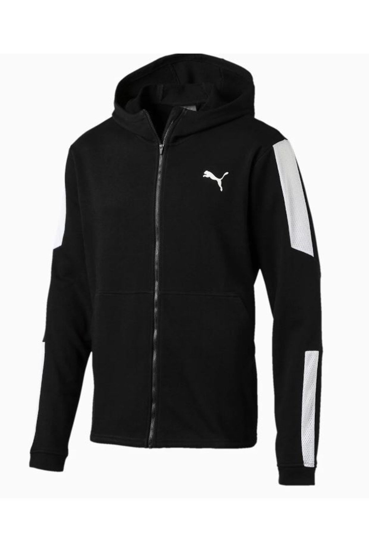 Puma Ess Track Erkek Siyah Jacket Sweat Core Style 58669601 Erkek Giyim