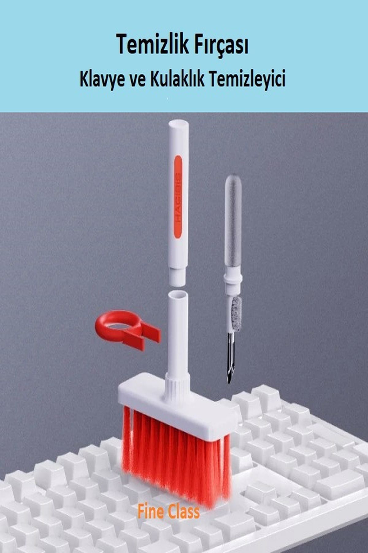fine class-Bluetooth Headphone And Computer Cleaning Pen, Multi-Functional 5 In 1 Pen Kit 3