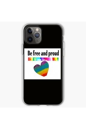 Iphone 11 Pro Uyumlu Telefon Kılıfı Silikon Özgür Ve Gururlu Olun Lgbt Eşcinsel Gurur 11pro1000055805