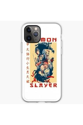 Iphone 11 Pro Telefon Kılıfı Silikon Retro Demon Slayer Japon Macerası Anime Posteri 11pro1000074560