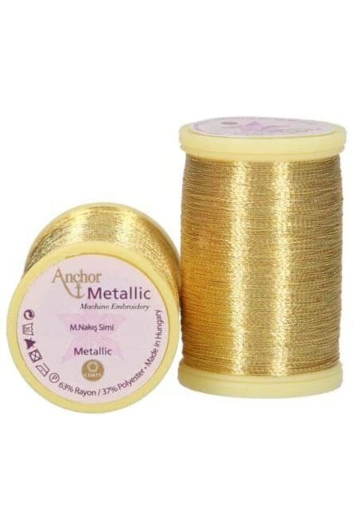 Anchor Stil Boncuk Makina Nakış Simi Altın 10 Gr No:3 - Fiyatı