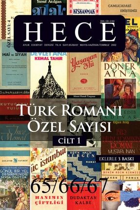 Hece Dergisi No:65/66/67 Türk Romanı Özel Sayısı (2 Cilt) 977-1301-210-00-8