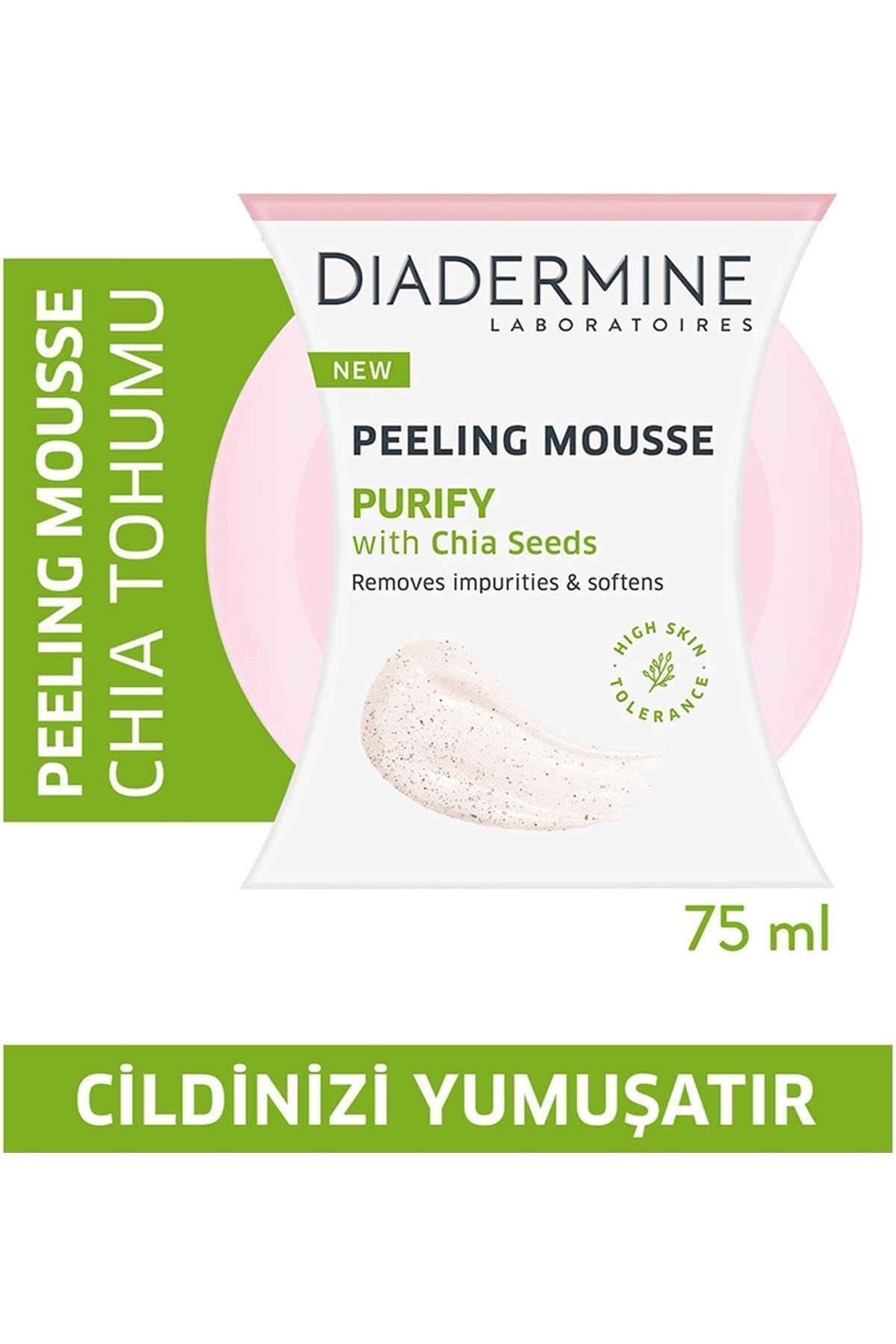 Diadermine Chia Aromalı Arındırıcı Peeling Mousse 75 ml
