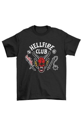 Stranger Things Hellfire Club Unisex Oversize T-shirt HLLFR101213007