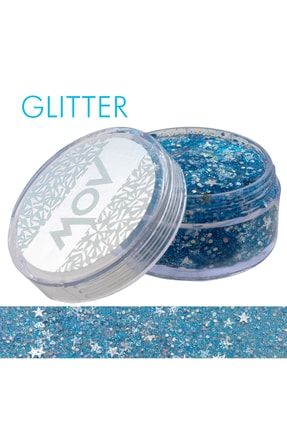 Jel Formlu Parlak Glitter Face Makeup & Body &hair Mavi Extra maviextra