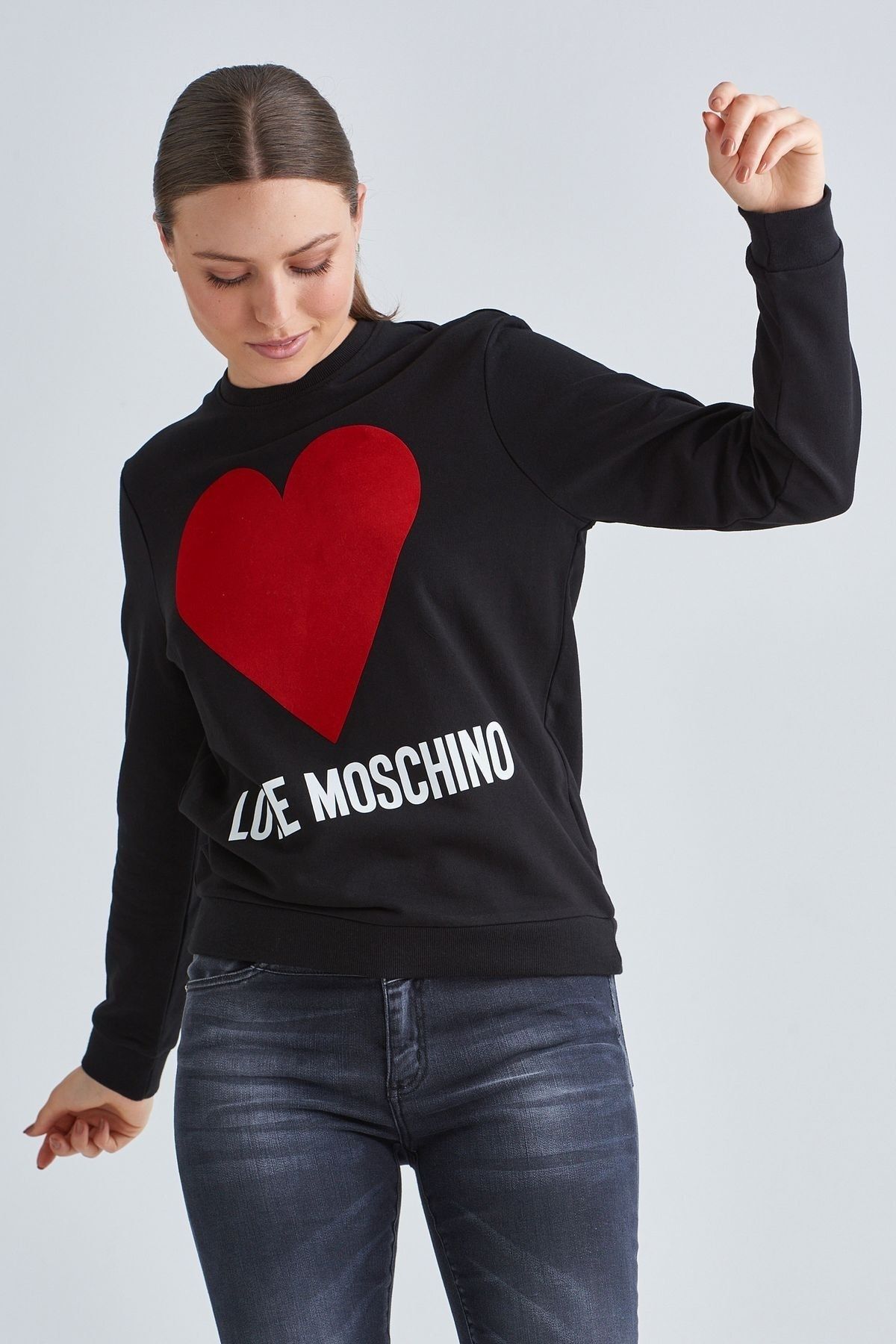 Moschino پیراهن با آرم زنان