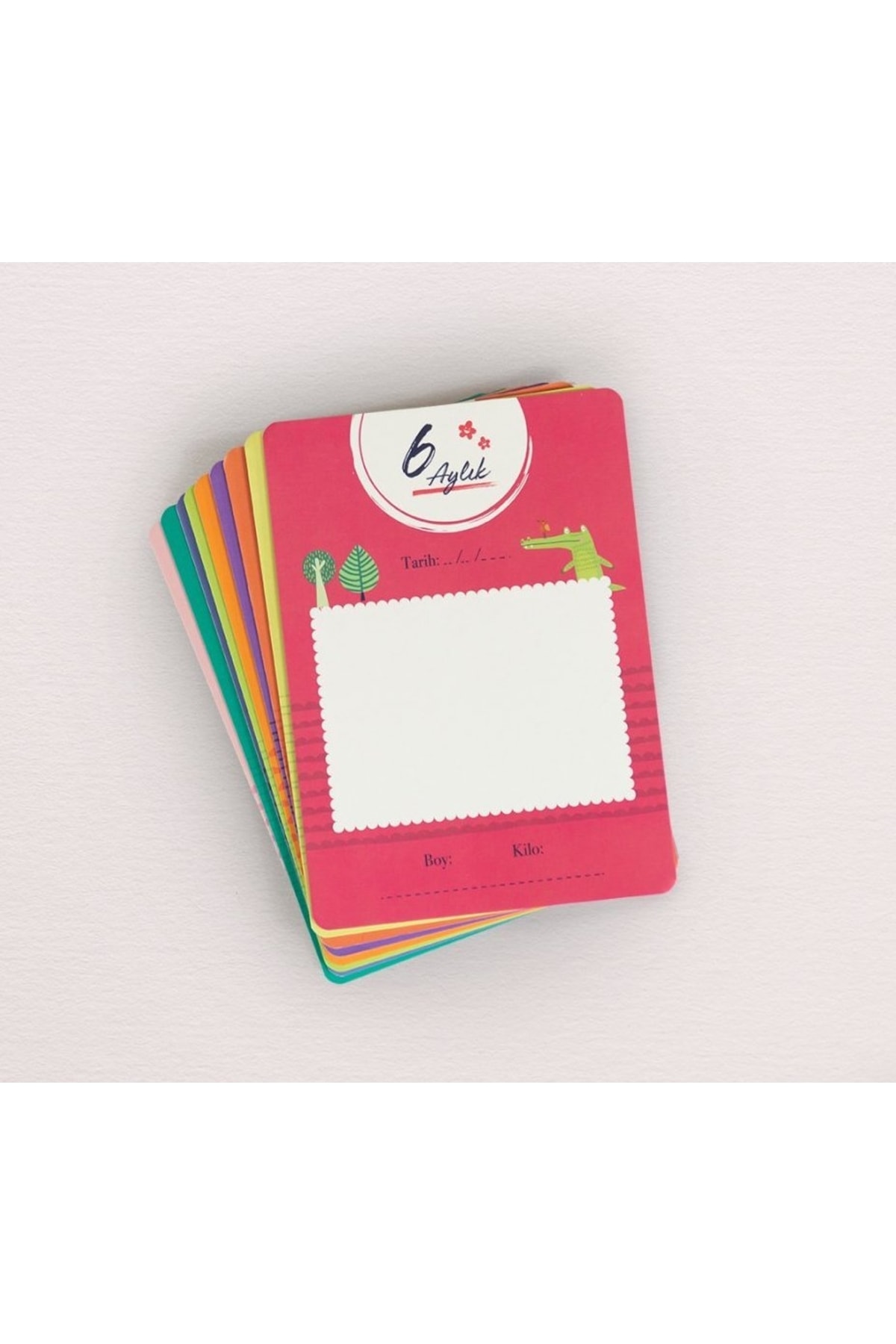 YihuBox Renkli Ultrason Bebek/hamile Fotoğraf Anı Çekim Kartları fotoğrafı 2 (önizleme)