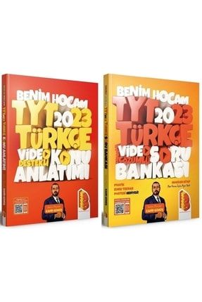 Benim Hocam 2023 Yks Tyt Türkçe Konu Anlatımı + Soru Bankası 2 Li Set - Kadir Gümüş Benim Hocam Yayı TYC00508738782