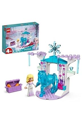 ® ? Disney Elsa ve Nokk’un Buz Ahırı 43209 - Prenses Seven Çocuklar İçin Oyuncak Yapım Seti BENCAURN2000139