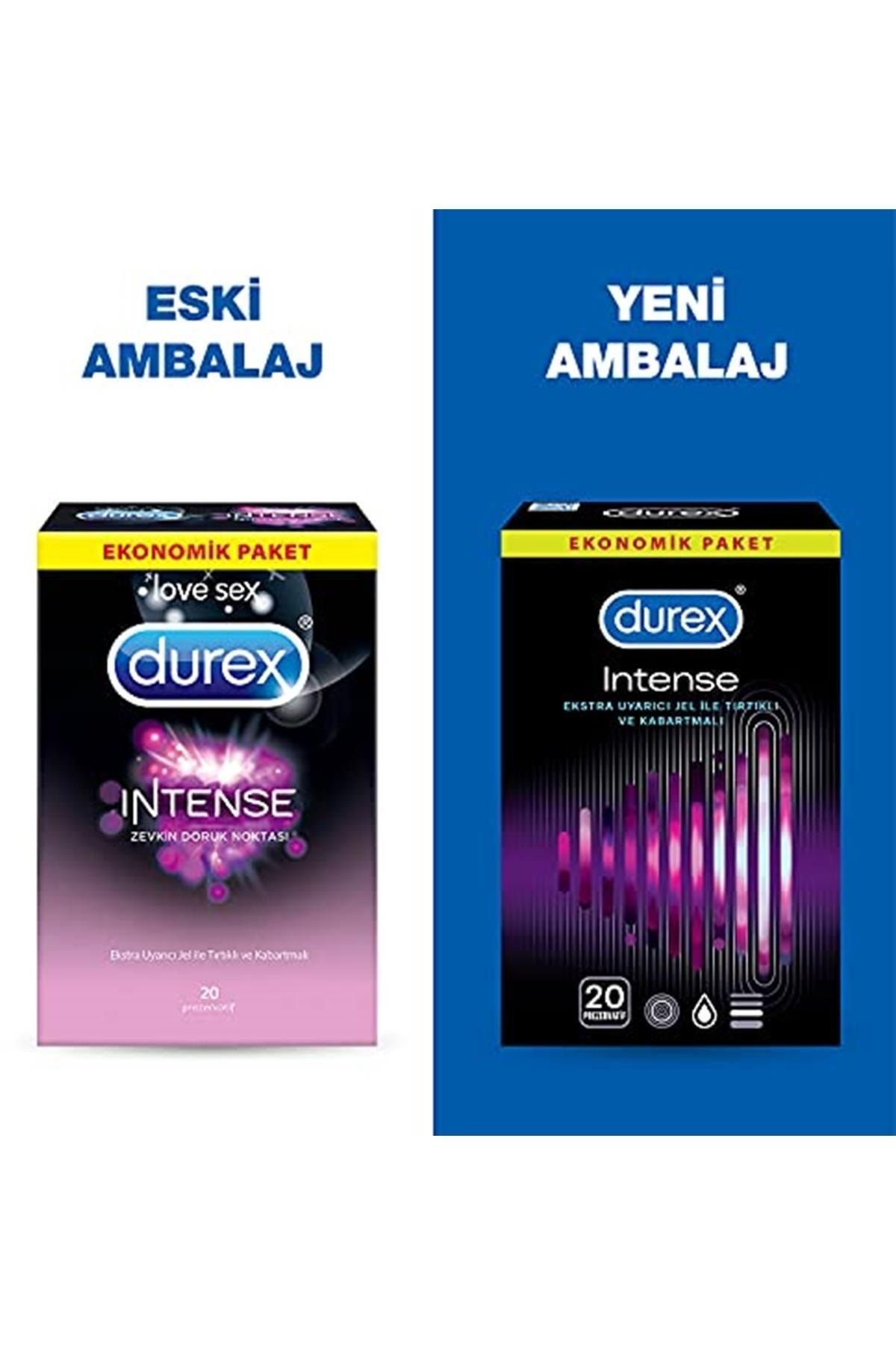 Intense Prezervatif 20' Li 1 Paket - 2