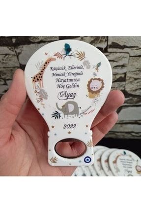 25 Adet Açacak Magnet Hediyelik Safari Konsept Yenidoğan Doğum Günü