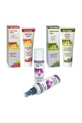 Pet Technic Multi Plus Pasta + Weight Control Pasta + Herbal Care Cat Spray DML-KK-P088