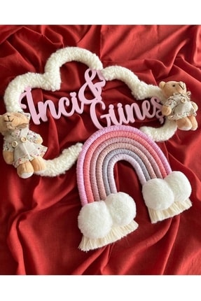 BTC Makrome Bebek Kapı Süsü Makrome