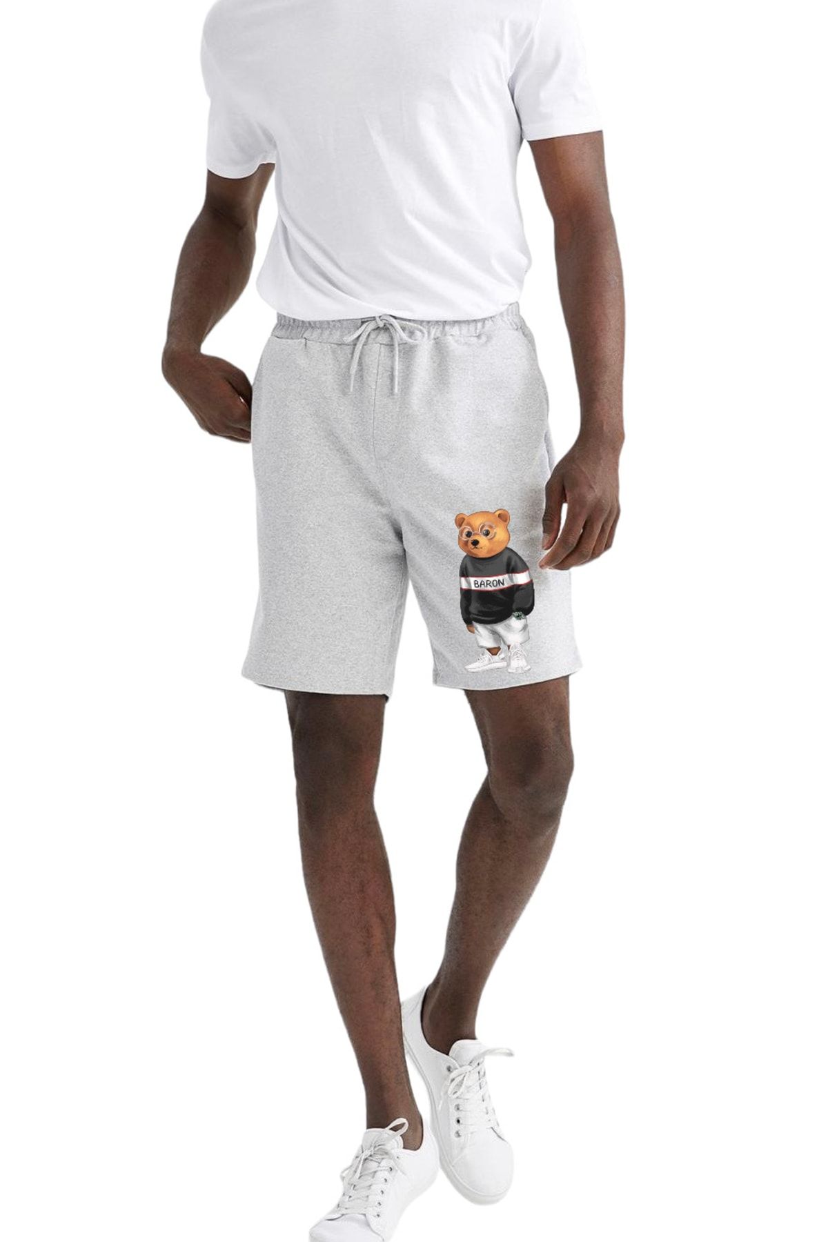 Baskılı Unisex Şort