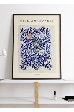 William Morris Poster - Wey - Tablo Ölçülerinde Ve Yüksek Çözünürlükte - Çerçevesiz Poster POSTERX49