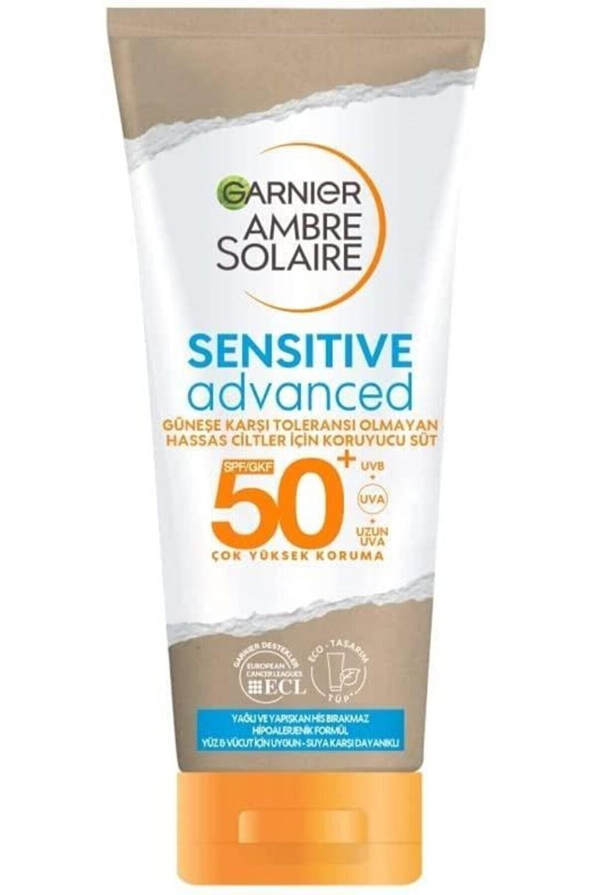 Garnier محافظت کننده آفتابی حساس پوست Ambre Solaire Advanced Child SPF50+ 200ml