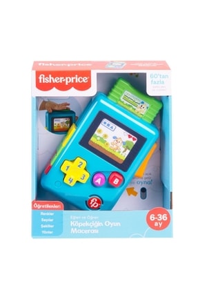 Fisher Price Eğlen Ve Öğren Köpekçiğin Oyun Macerası / Türkçe /+6 Ay Hbc91
