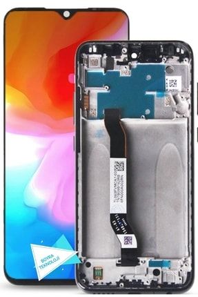 Xiaomi Redmi Note 8 Uyumlu Lcd Çıtalı Ekran Dokunmatik Mavi 1696-R2