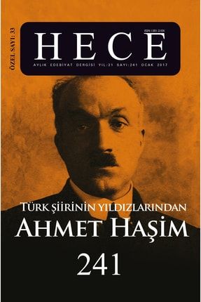 Dergi No-241 Ahmet Haşim Özel Sayısı 977-1301-210-019