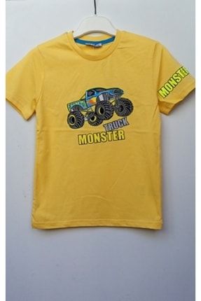 Sarı Erkek Çocuk Tişört asc5004