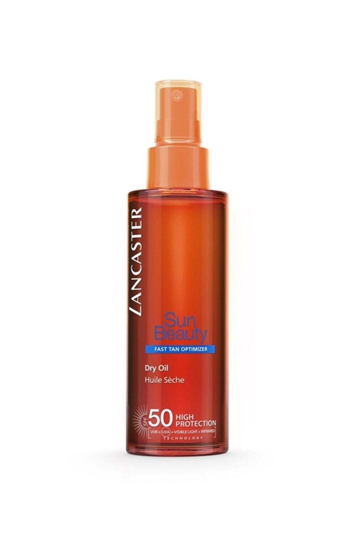 Lancaster Koçak Kozmetik Sun Beauty Dry Oil Fast Tan Optimizer Spf50 150__ml. Güneş Yağı-.