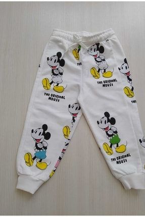 Kids Yeni Sezon Mickey Mouse Pantolon 1026