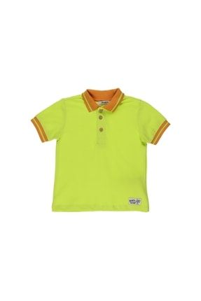 Erkek Bebek Polo Yaka Kısa Kollu T-shirt 2211BB05062