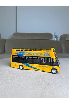 Turist Otobüsü Turuncu Otobüs Turist Otobüsü Metal Koleksiyon Oyuncak Araba TYC00510841099