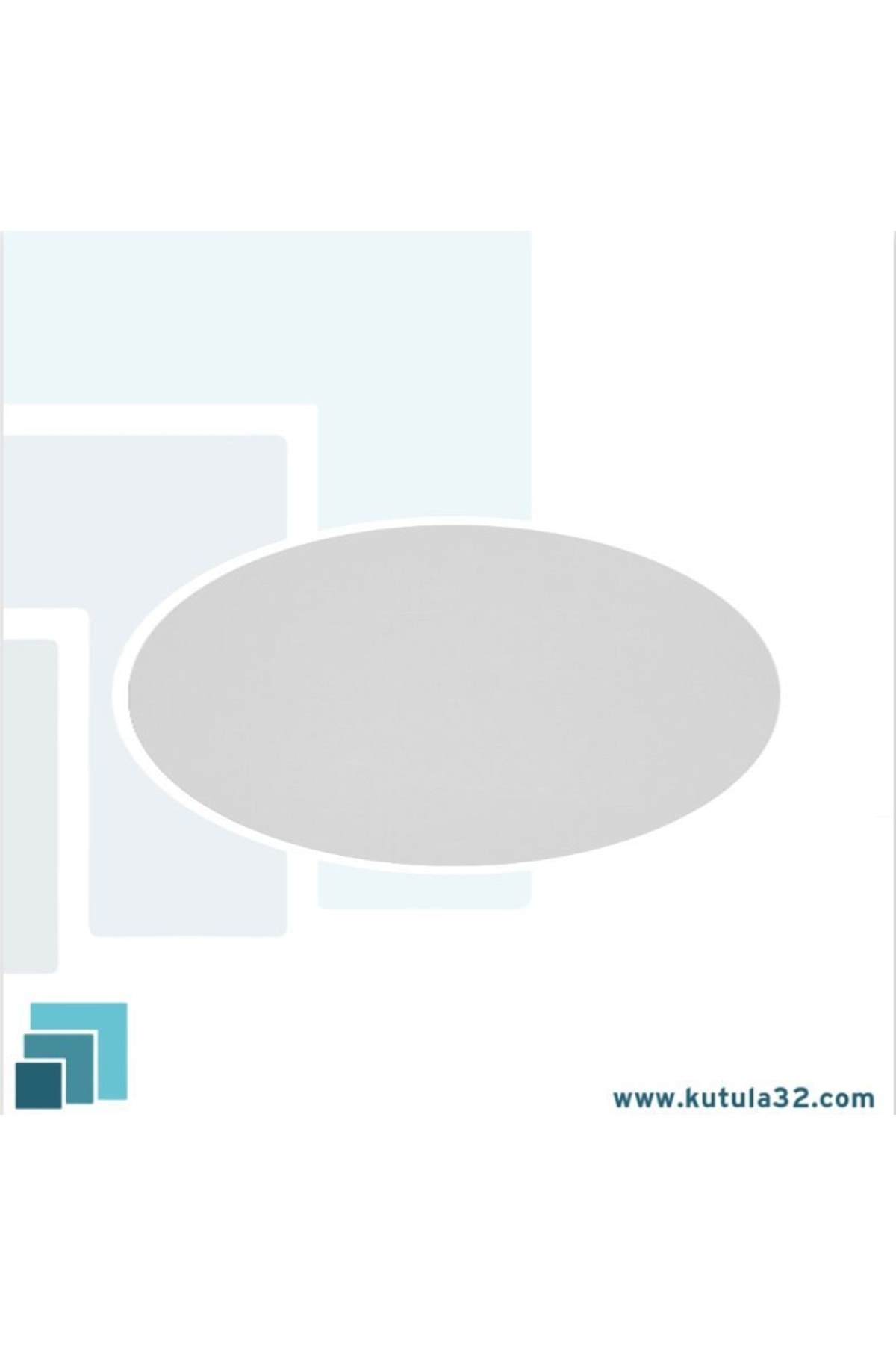kutula 32 25 Çap Ham Beyaz Mdf