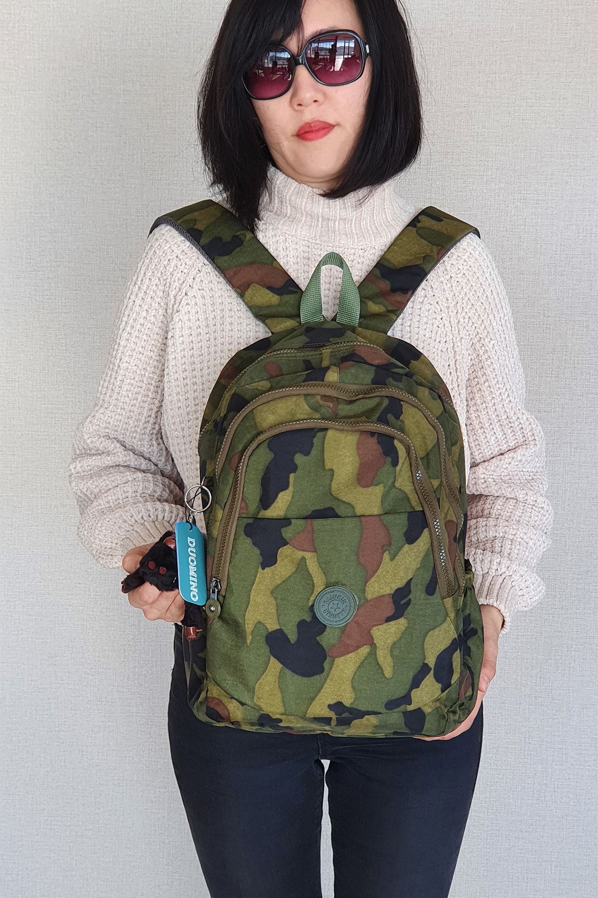 Camouflage travel backpack shop