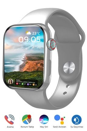 X Watch 7 Plus Akıllı Saat Kablosuz Şarj Gps Ios Ve Android Tüm Telefonlara Uyumlu Türkiye Garantili