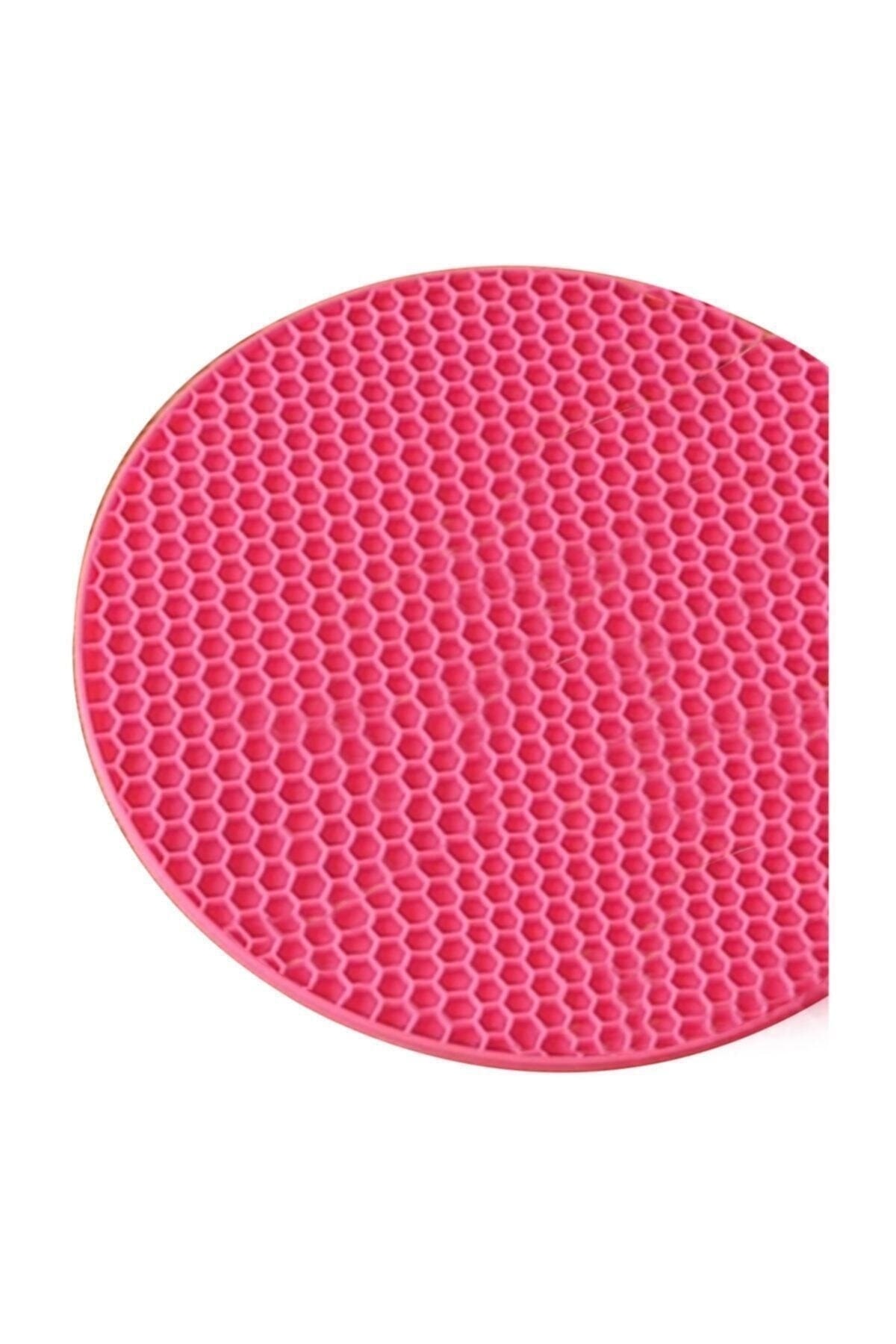 Mercan Nihale Petek Desenli Kalburabastı Kalıbı Yuvarlak 18 Cm