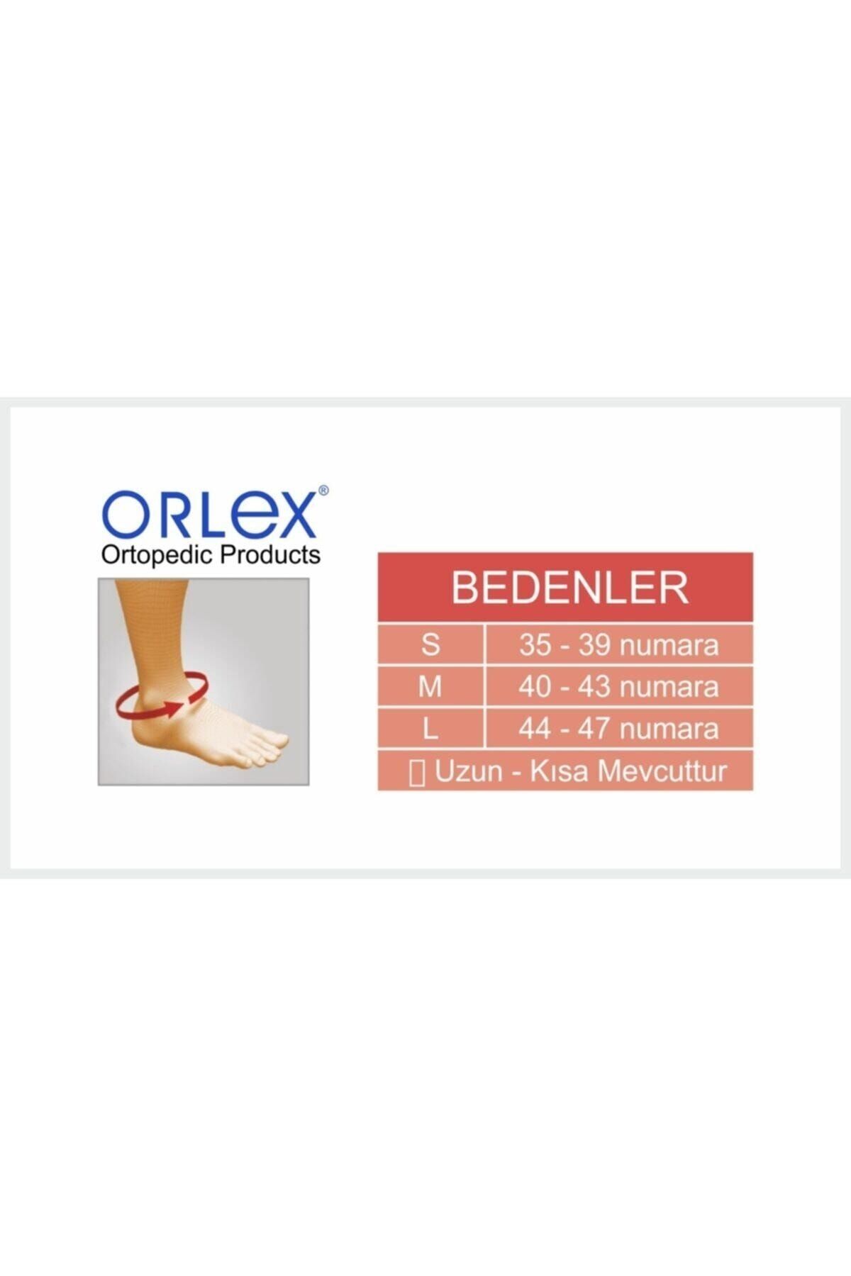 محافظ مچ پا مشکی مردانه و زنانه بوت آشیل طولانی اورجینال ORLEX