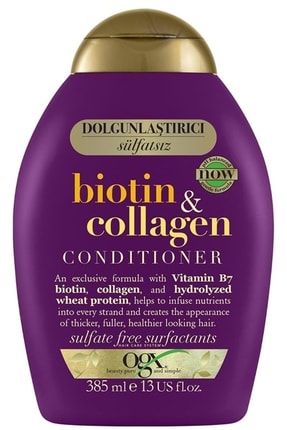 Dolgunlaştırıcı Biotin & Collagen Saç Bakım Kremi 385 Ml NRNTRGT1024621