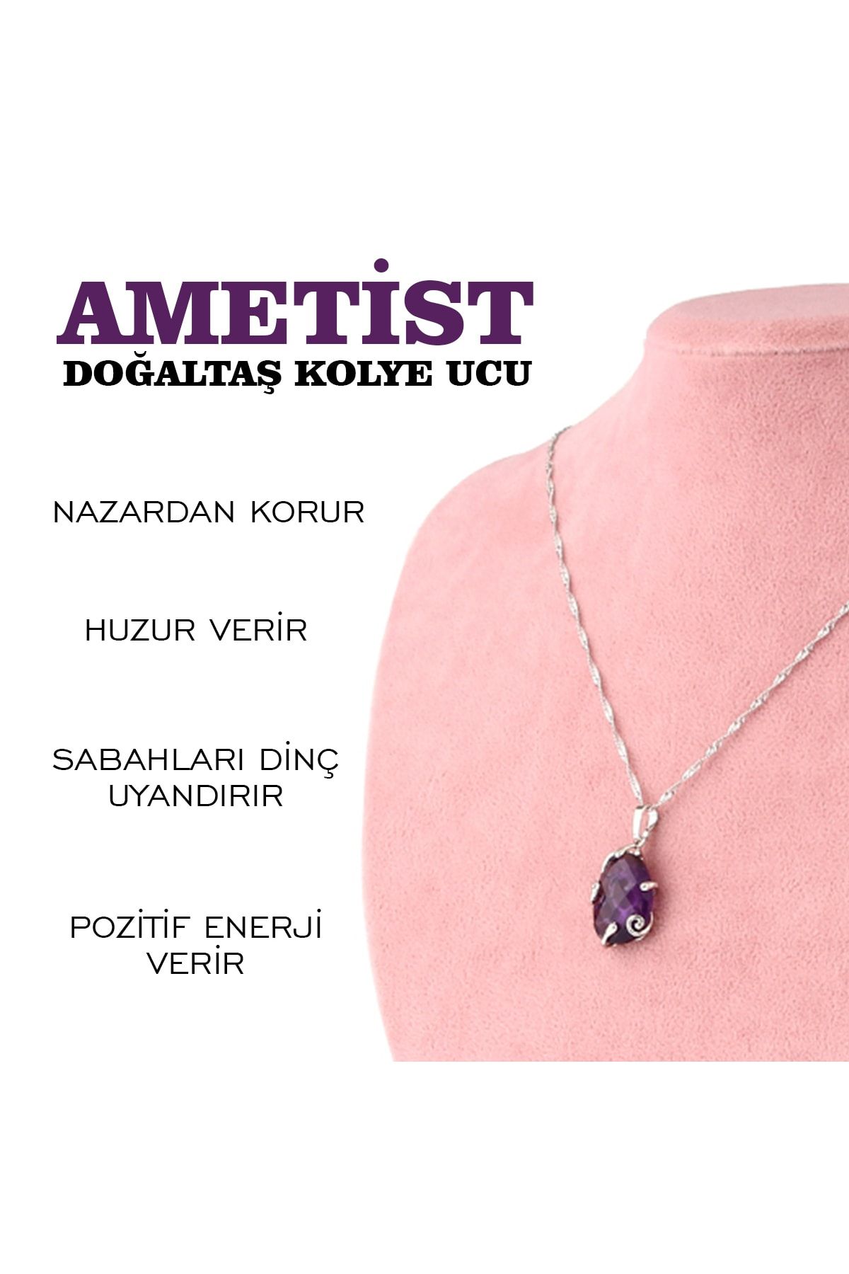 Purple gem new arrivals necklace