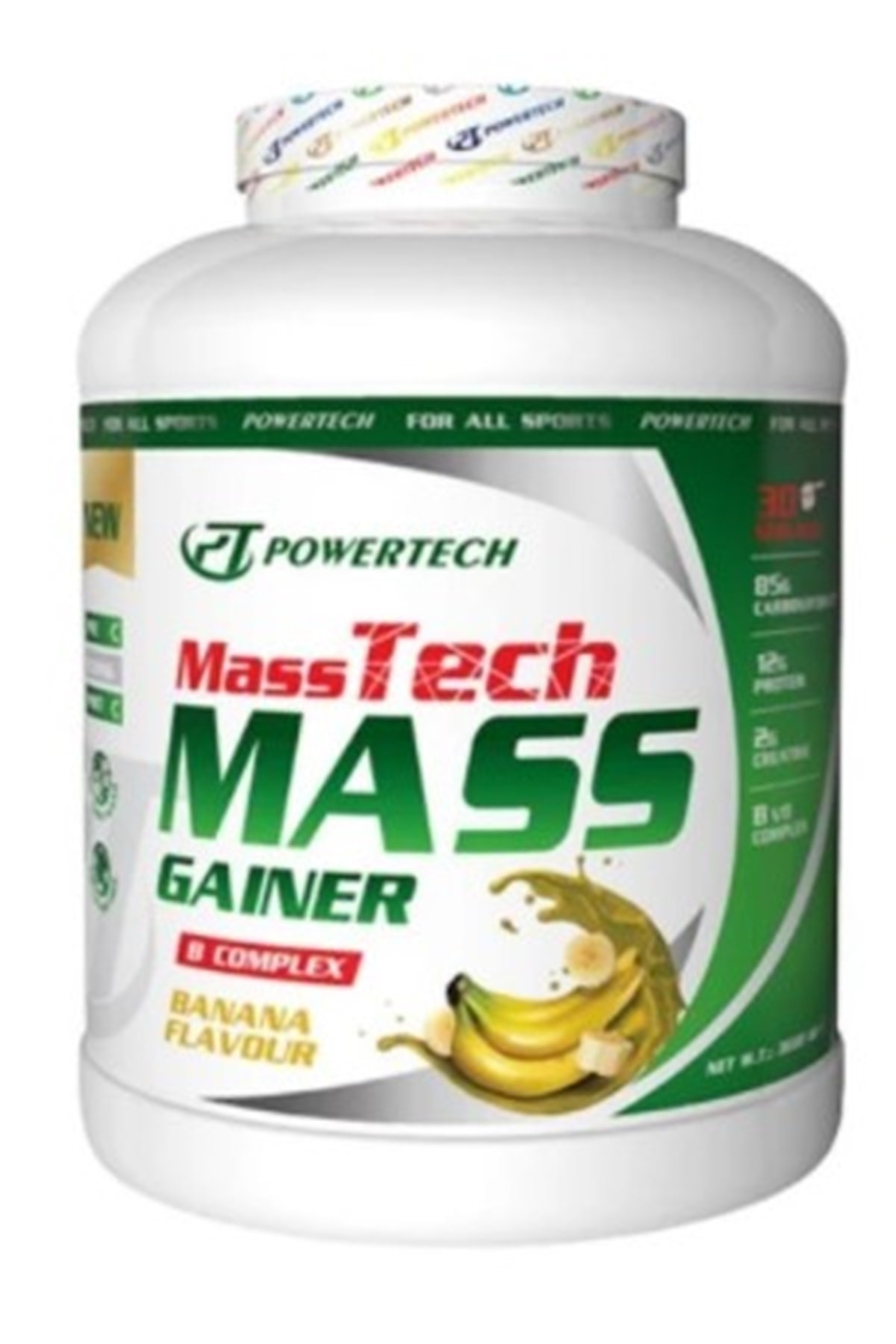 POWERTECH Masstech Mass Gainer 3600 Gr Muz