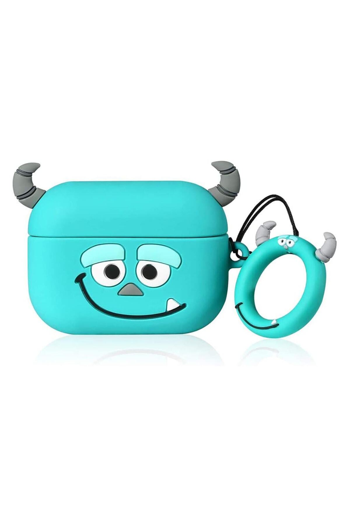 E2m Aırpods Pro Kılıf Dev Monster Mavi Uyumlu